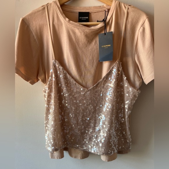 LE SUPERBE BIRDIE TEE L BNWT - Picture 2 of 5